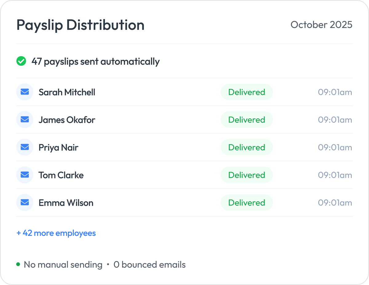 Workmax Automated payslip distribution system