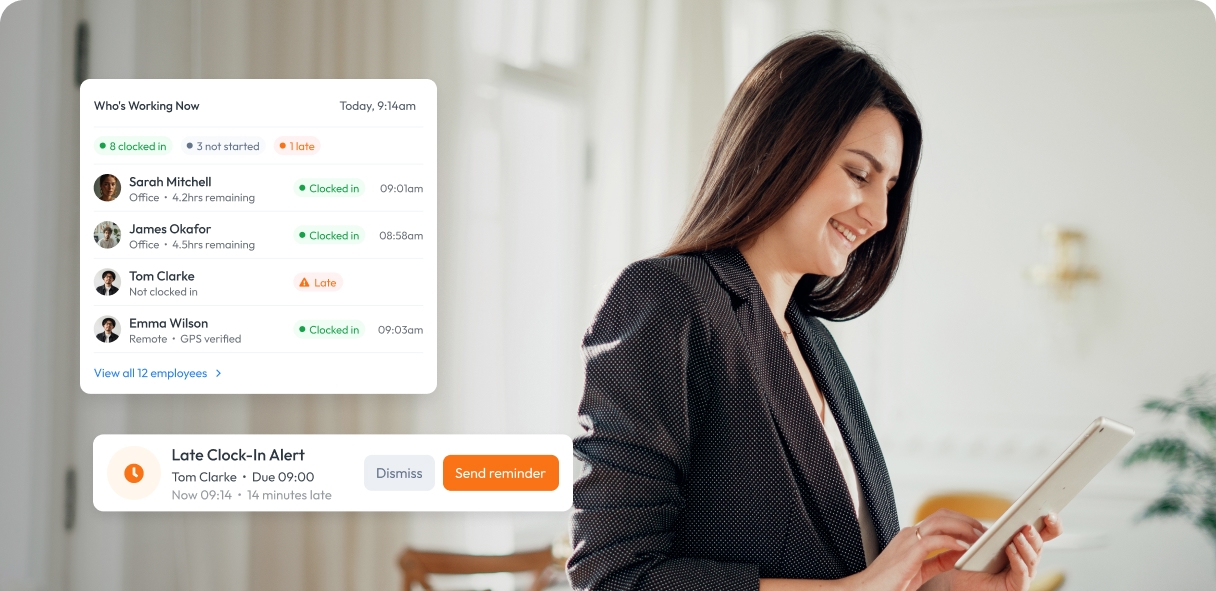 Stop losing money on inaccurate timesheets.